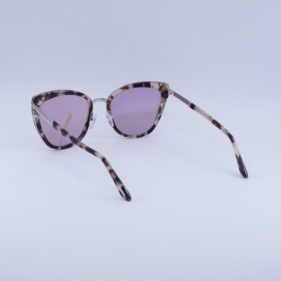 Tom Ford Simona FT0717 55G Sunglasses Havana Cat Eye Frame, Champagne Lenses - Picture 5 of 9